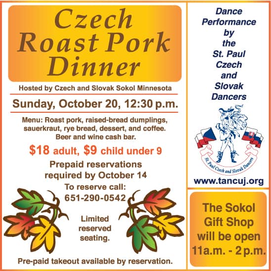 Czech Roast Pork Dinner 2019 Minnesota