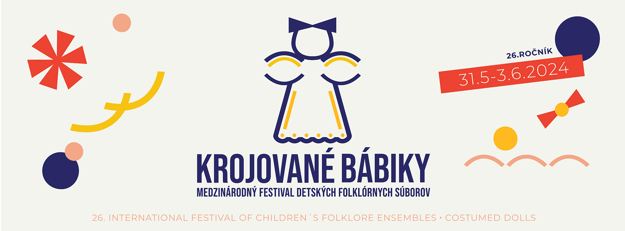 Krojovan bbiky 2024 Poprad a Kemarok - XXVI. Medzinrodn festival detskch folklrnych sborov