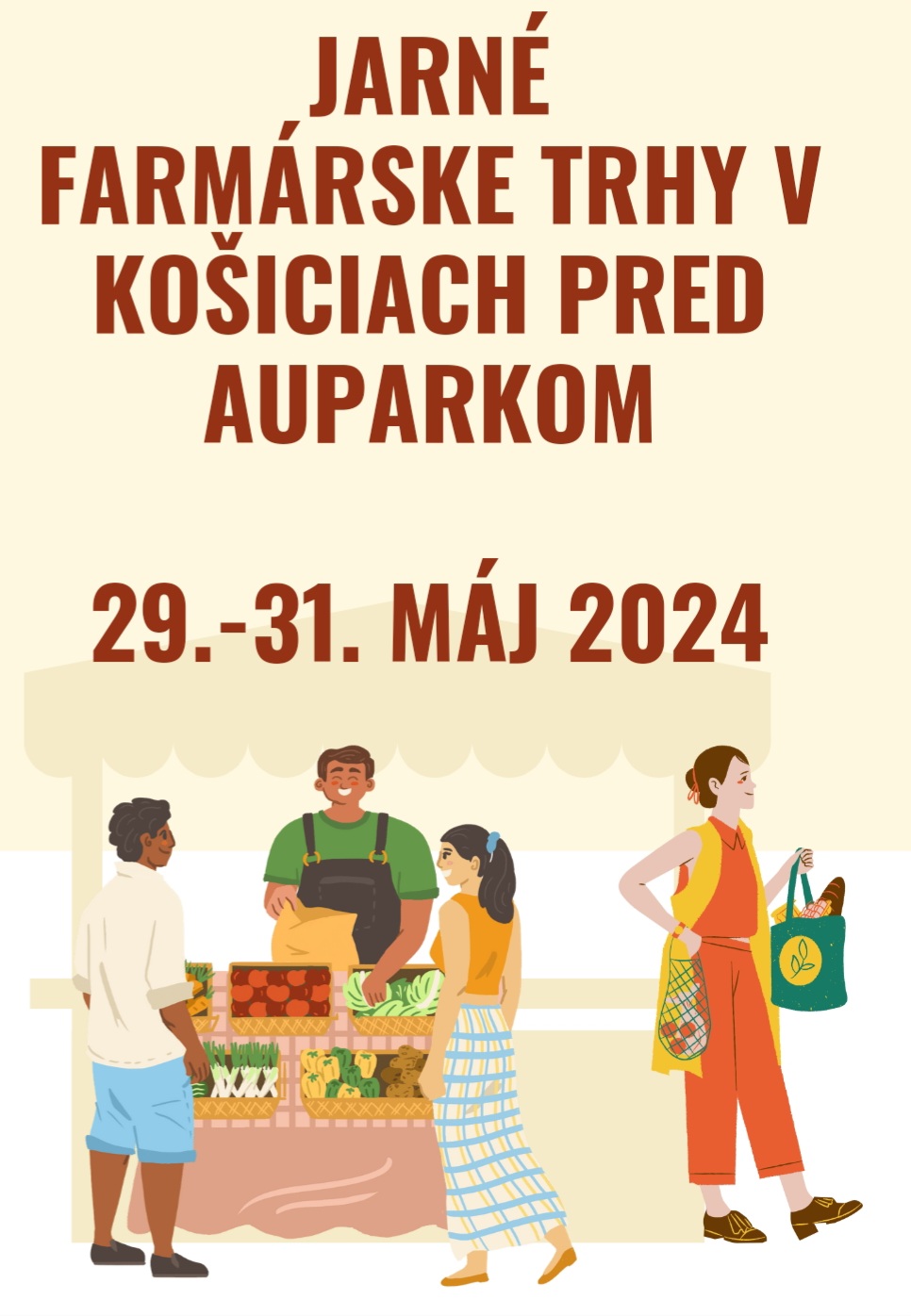 Farmrske trhy pred Auparkom v Koiciach 2024 -  3.ronk