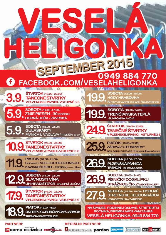 Vesel heligonka Trenn - september 2015