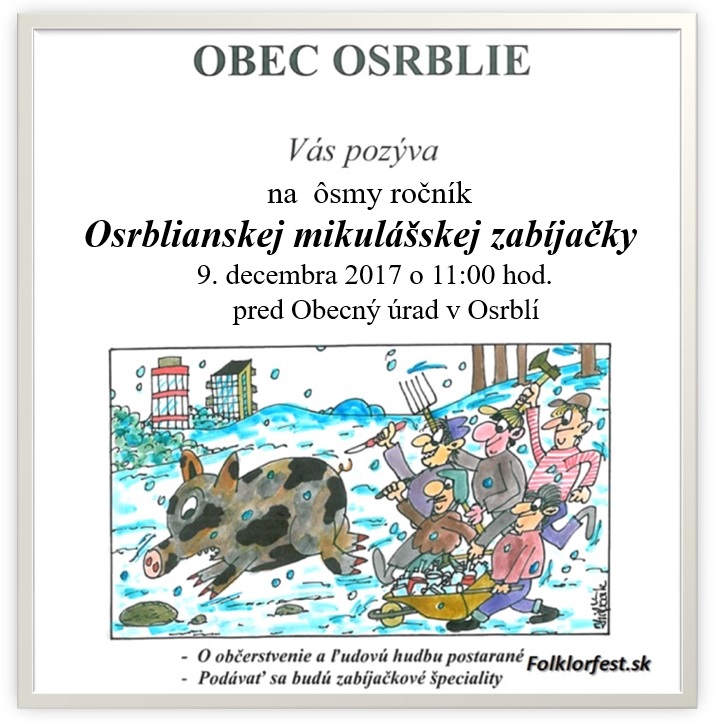 Osrblianska mikulska zabjaka 2017 - VIII. ronk