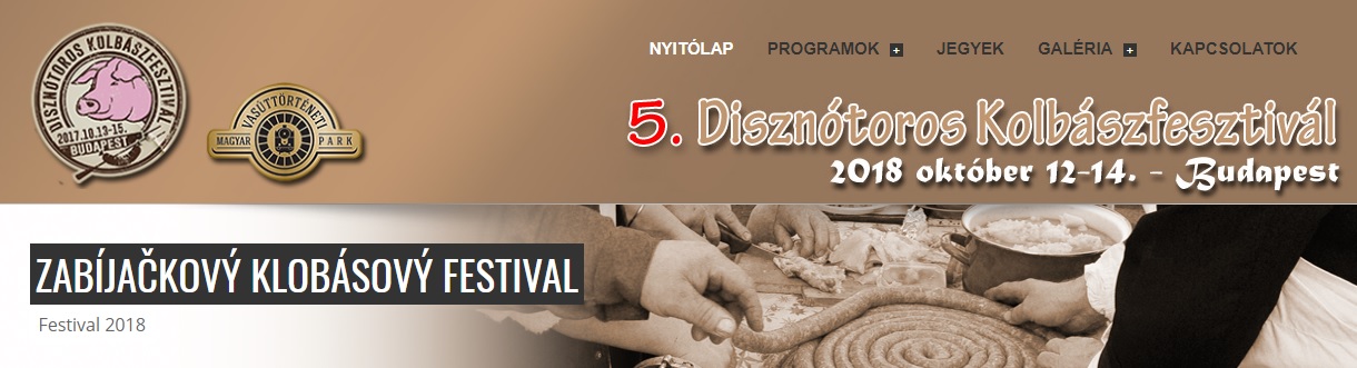 5. Zabjakov klobsov festival Budape 2018
