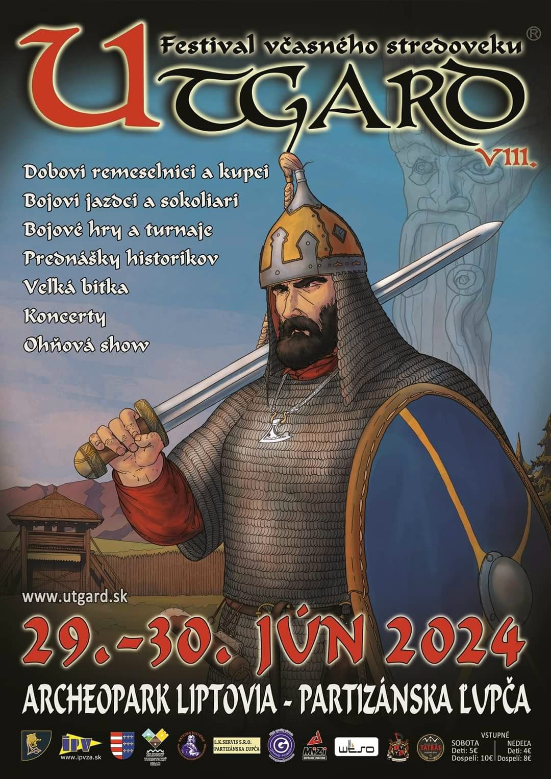 Utgard 2024 Partiznska upa - festival vasnho stredoveku