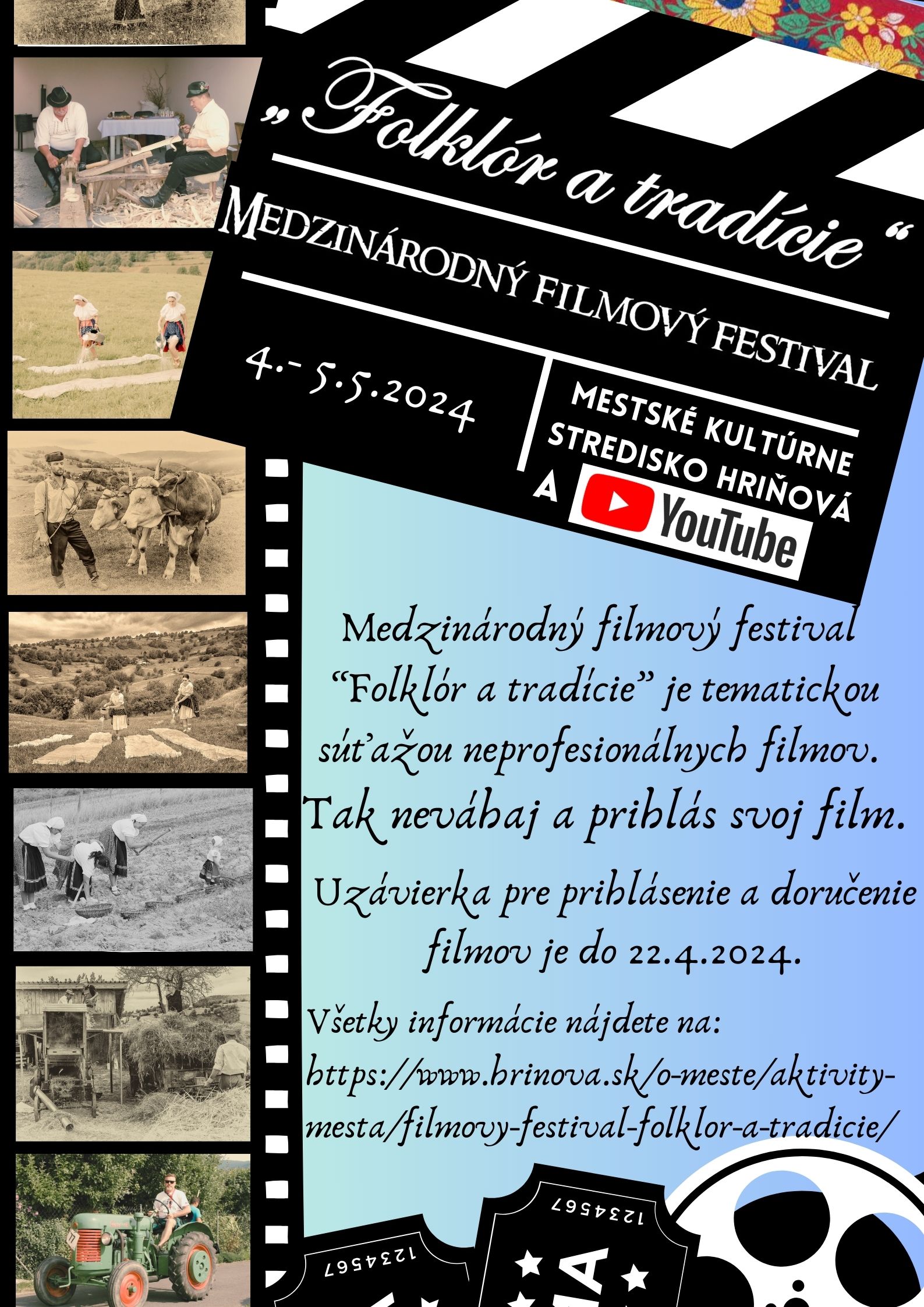 Folklr a tradcie 2024 Hriov - Medzinrodn filmov festival