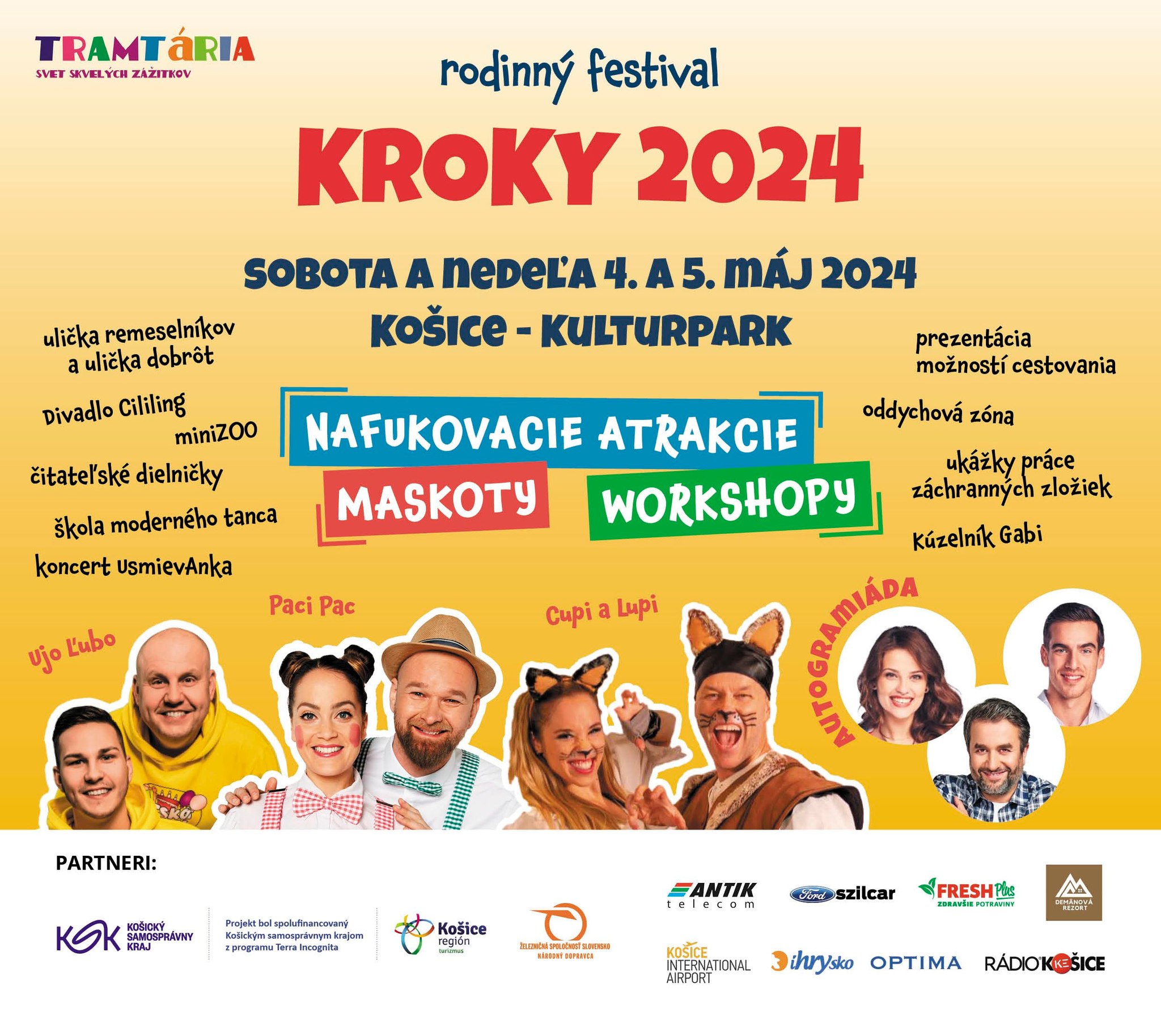 Kroky 2024 Koice - Festival cestovania a zitkov pre rodiny s demi