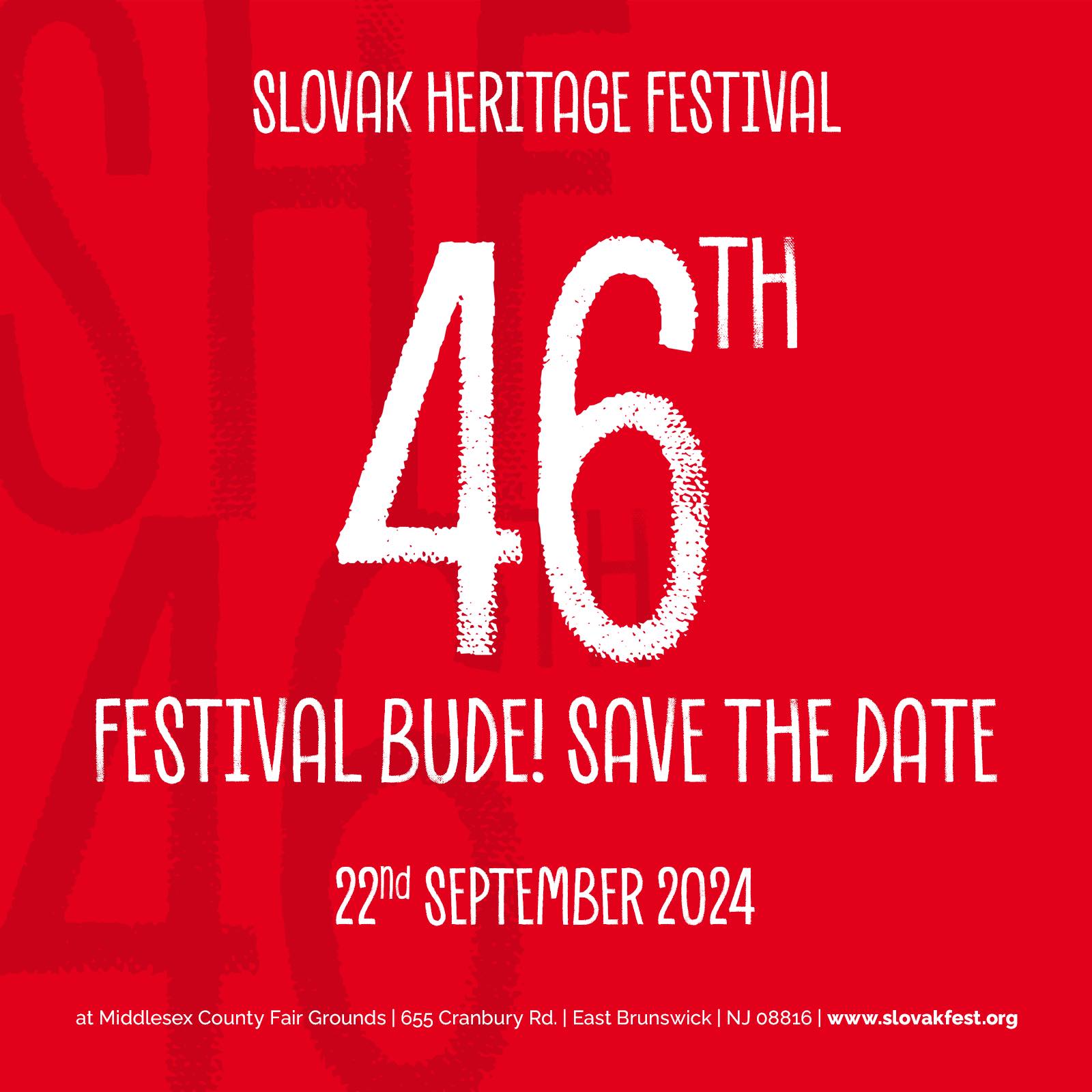 46th Slovak Heritage Festival 2024 New Jersey