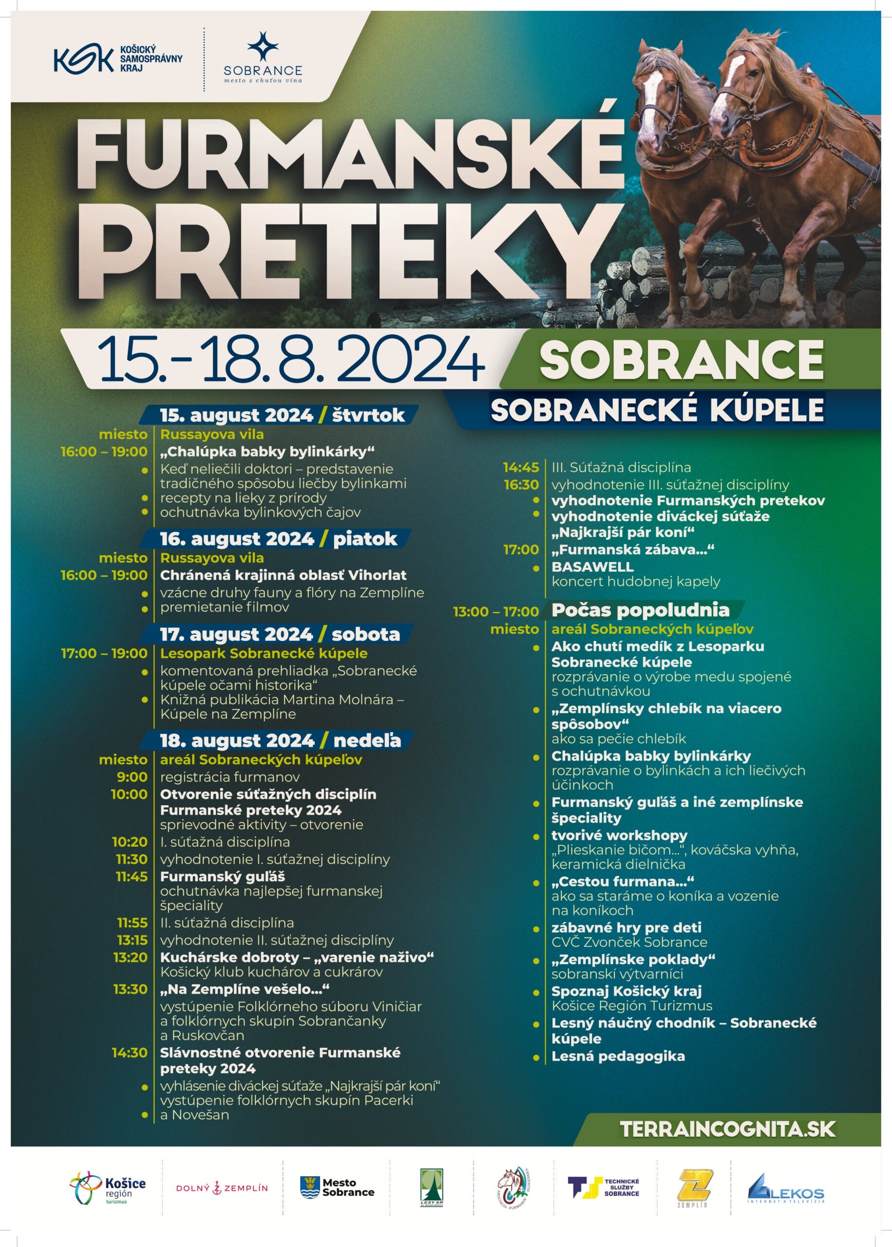 Furmansk preteky 2024 Sobrance 