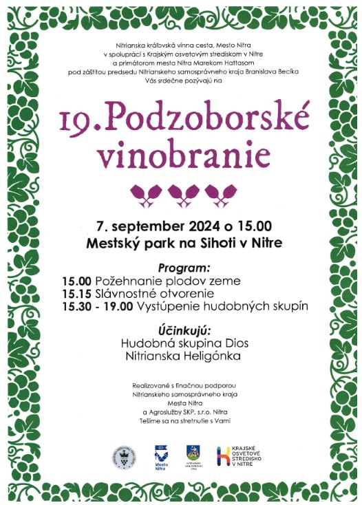 Podzoborsk vinobranie 2024 Nitra - 19. ronk