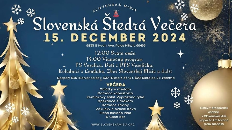 Slovensk tedr Veera v Chicagu 2024