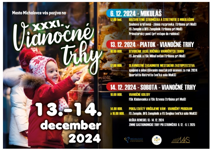 31.  Vianon trhy 2024 Michalovce