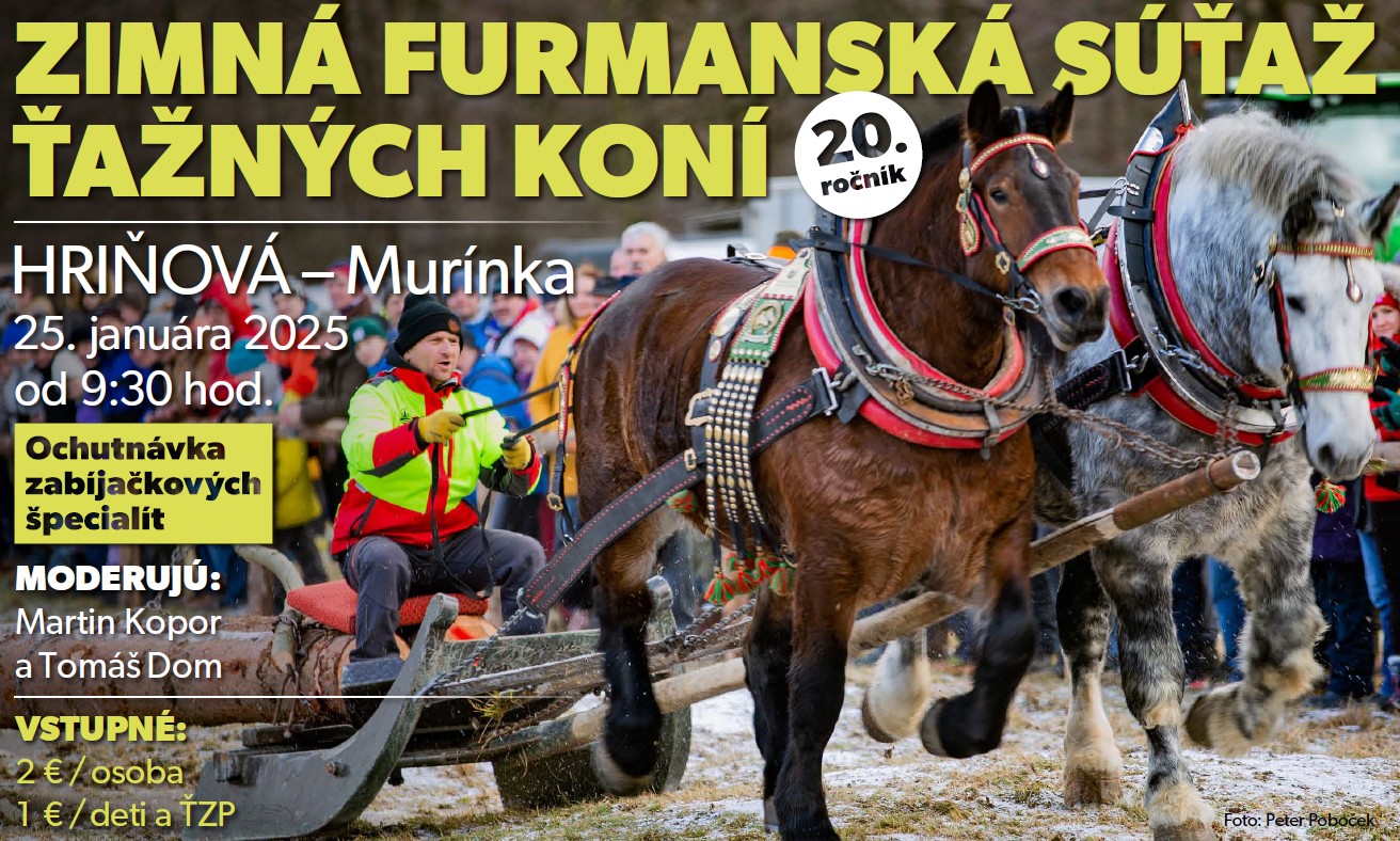 Zimn furmansk sa anch kon 2025 Hriov - 20. ronk