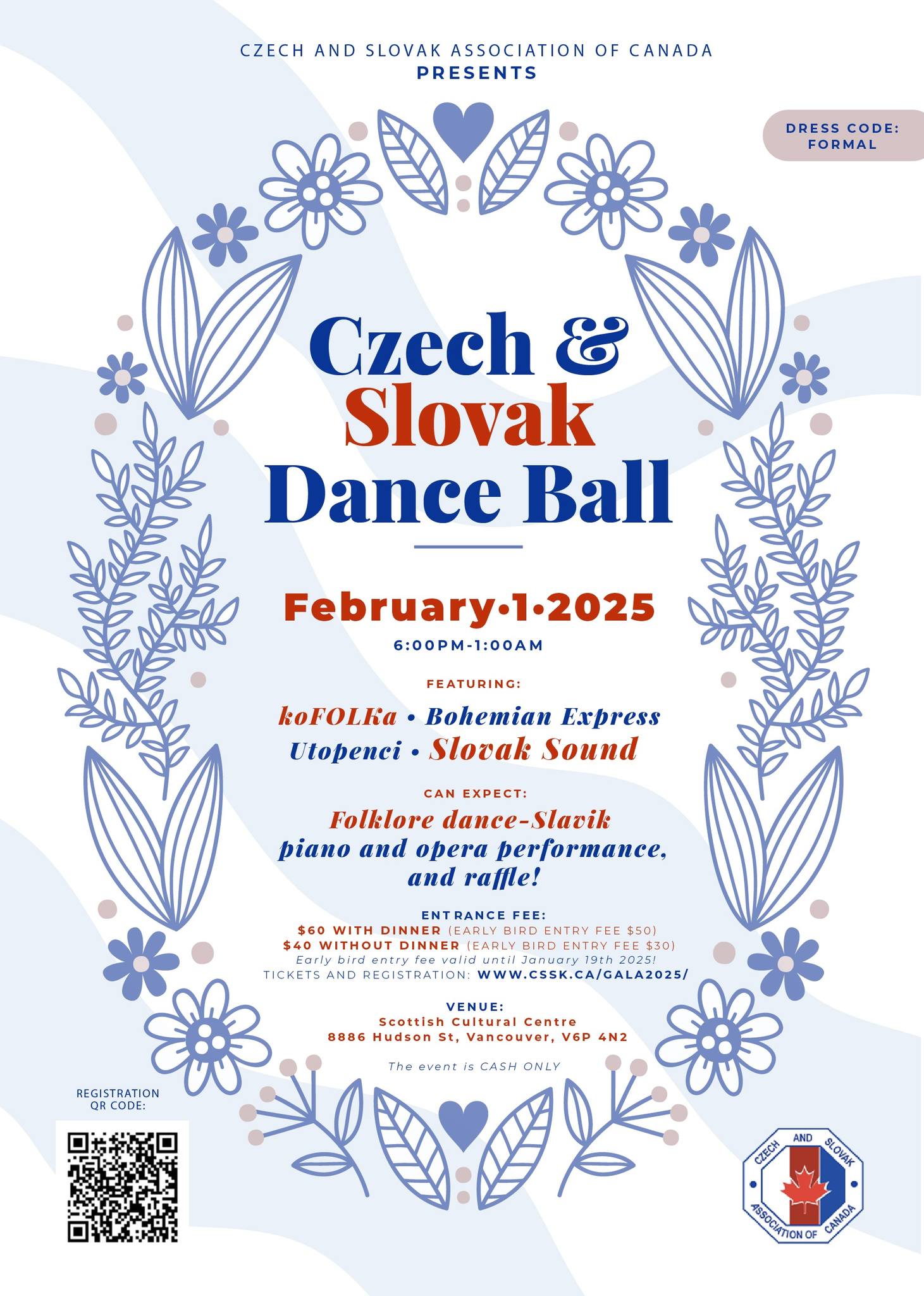 Dance Ball / Tanen ples 2025 Vancouver